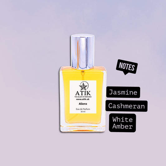 AlienX20 Perfume Spray – Captivating Floral Amber Scent