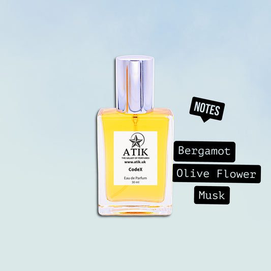 CodeX37 Perfume Spray – Sophisticated Oriental Woody Scent