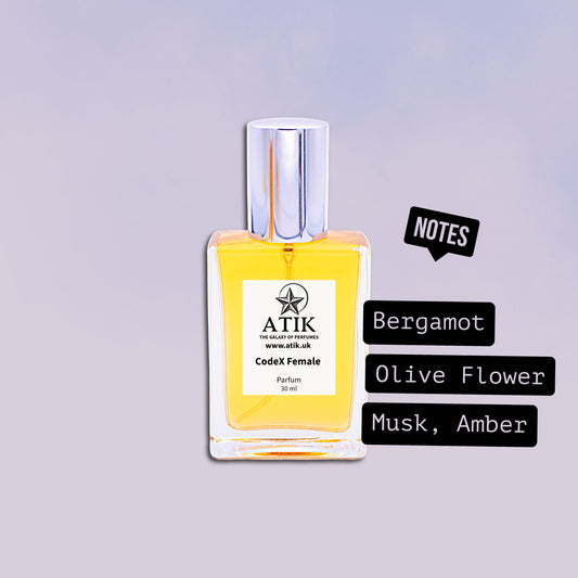 CodeX36 Women Perfume Spray – Elegant Oriental Citrus Musk Scent