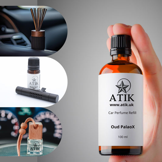 Oud PalaoX03 Car Perfume Refill – Deep, Woody & Resinous Scent