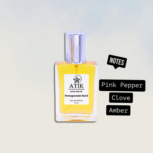 Pomegranate NoirX25 Perfume Spray – Spiced Fruity & Woody Scent