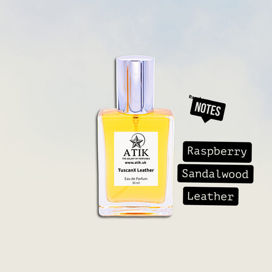 TuscanX Leather Perfume Spray – Rich Leathery & Spiced Scent