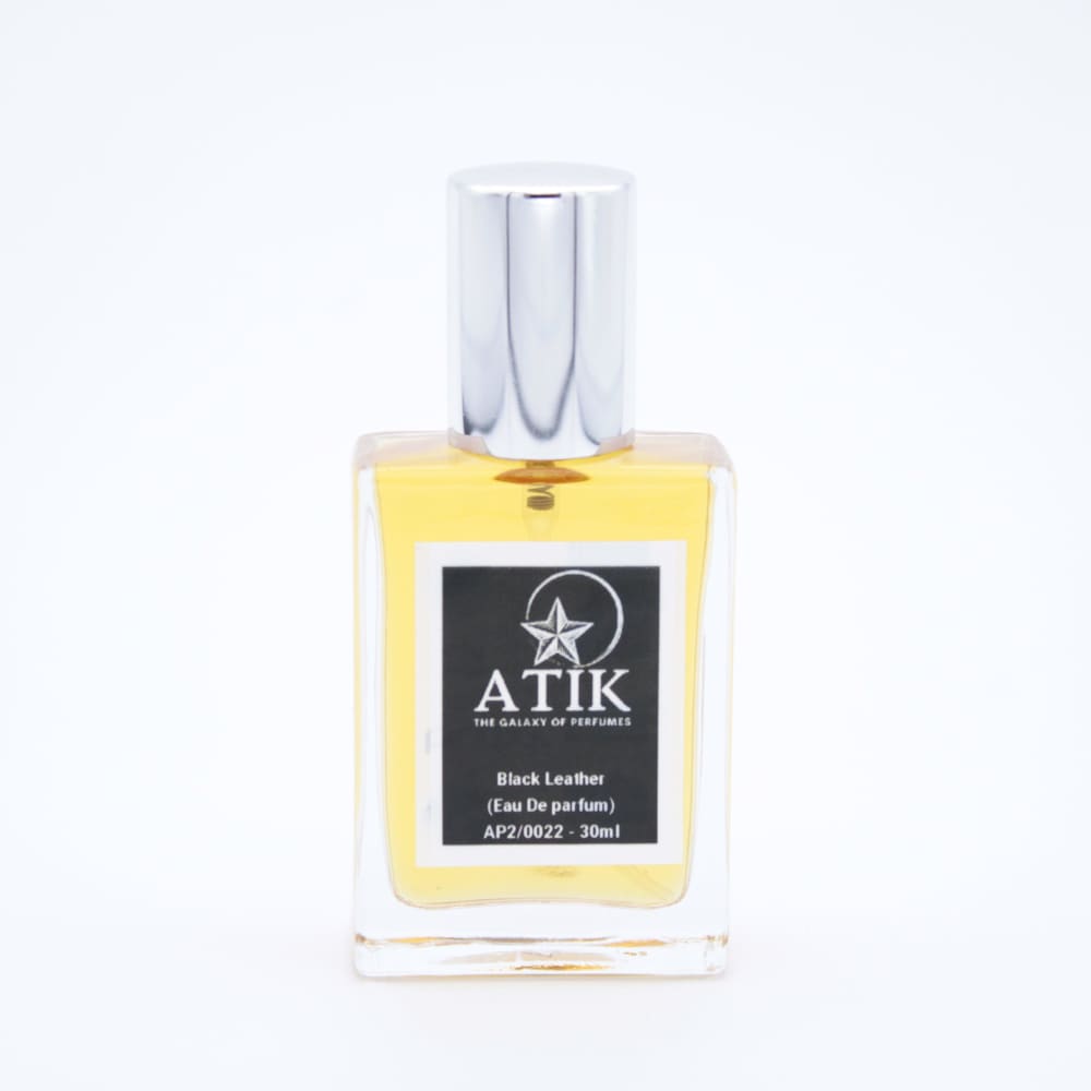 Black Leather Unisex Perfume - Atik Perfumes