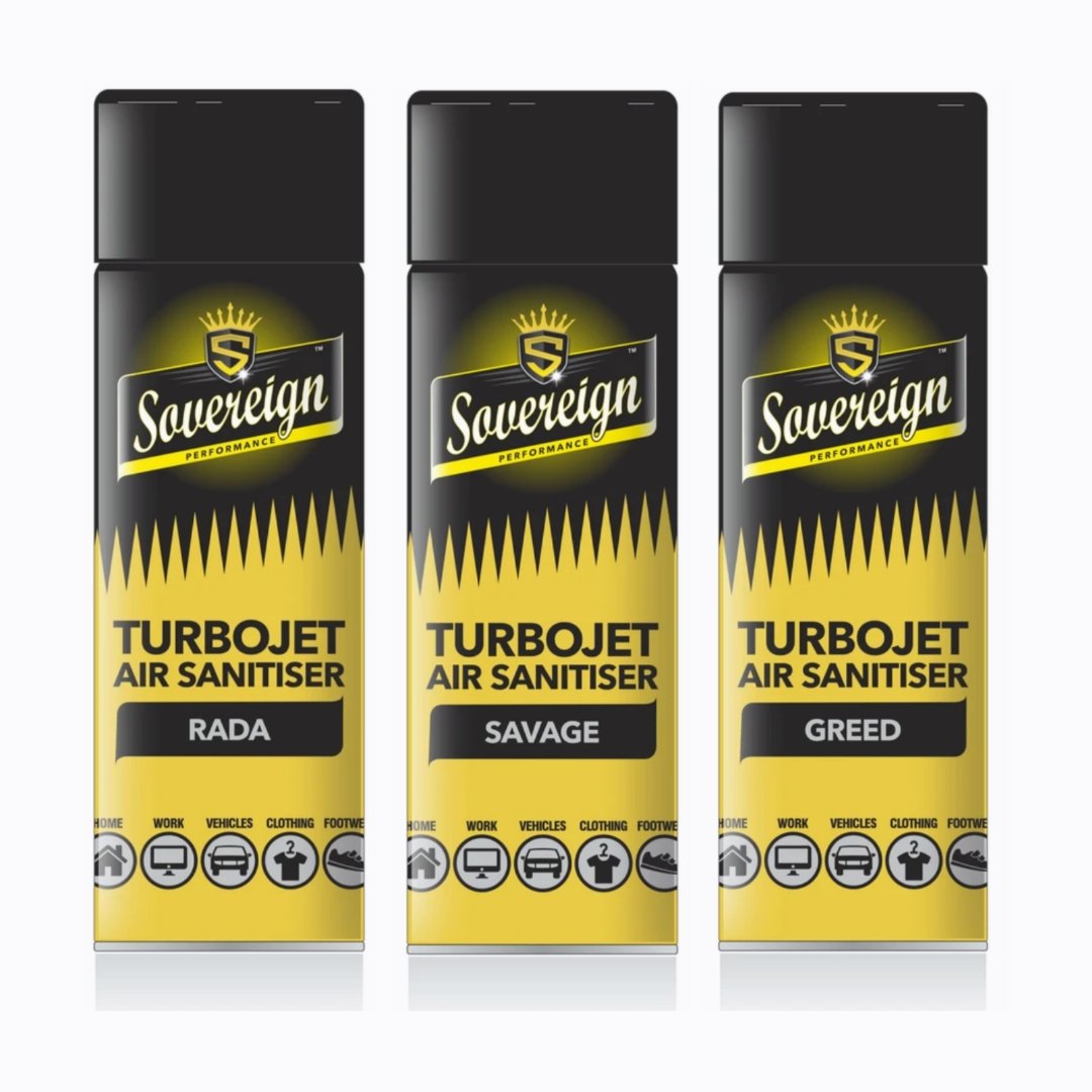 Sovereign Turbo Jet Air Sanitizer Designer Pack - Atik Perfumes