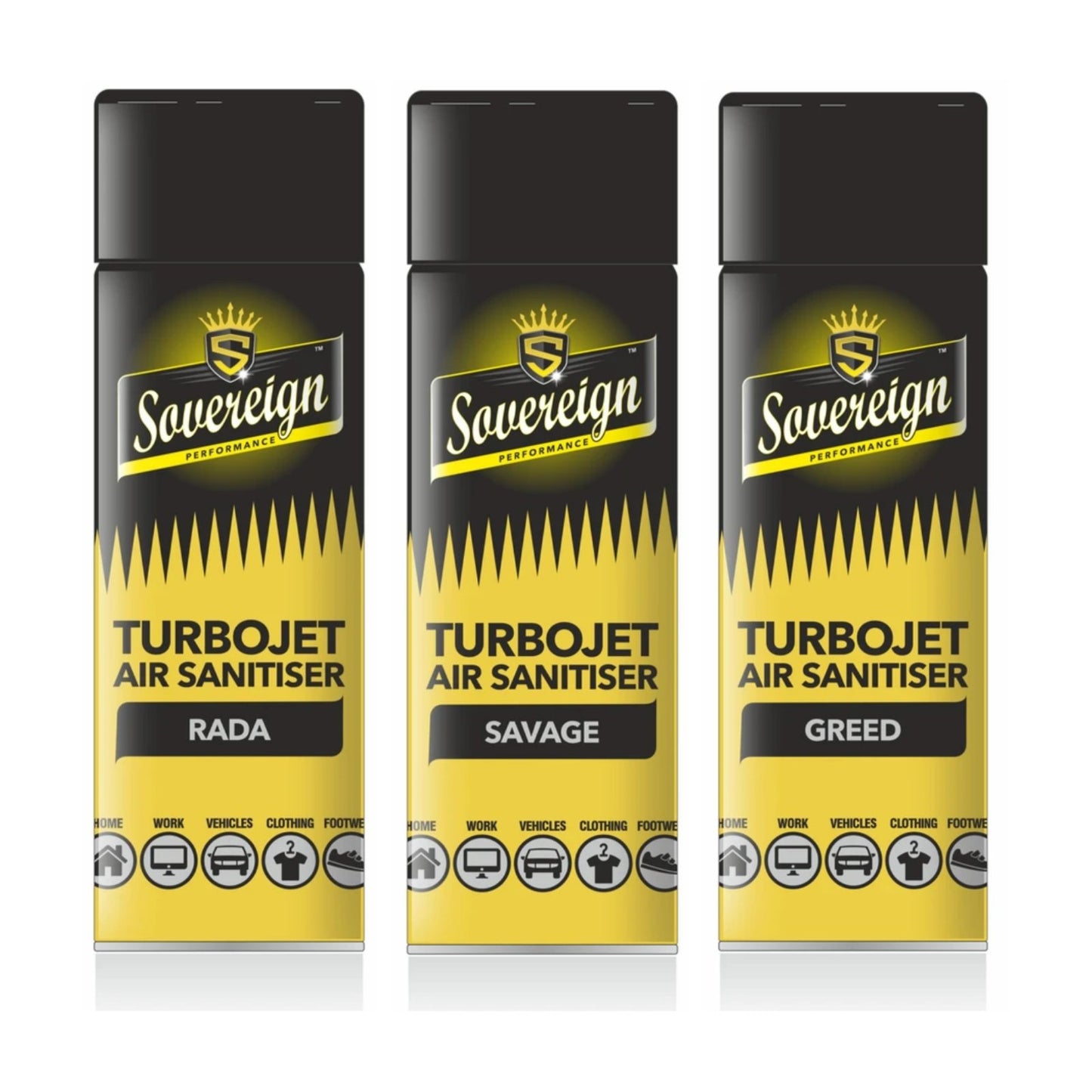 Sovereign Turbo Jet Air Sanitizer Designer Pack - Atik Perfumes