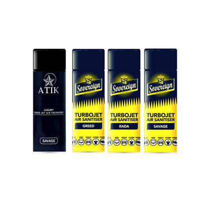 Designer Fragrances Air Fresheners – 4 Pack