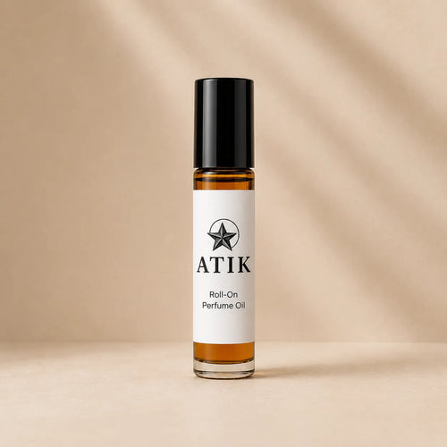 ATIK roll-on perfume oil bottle