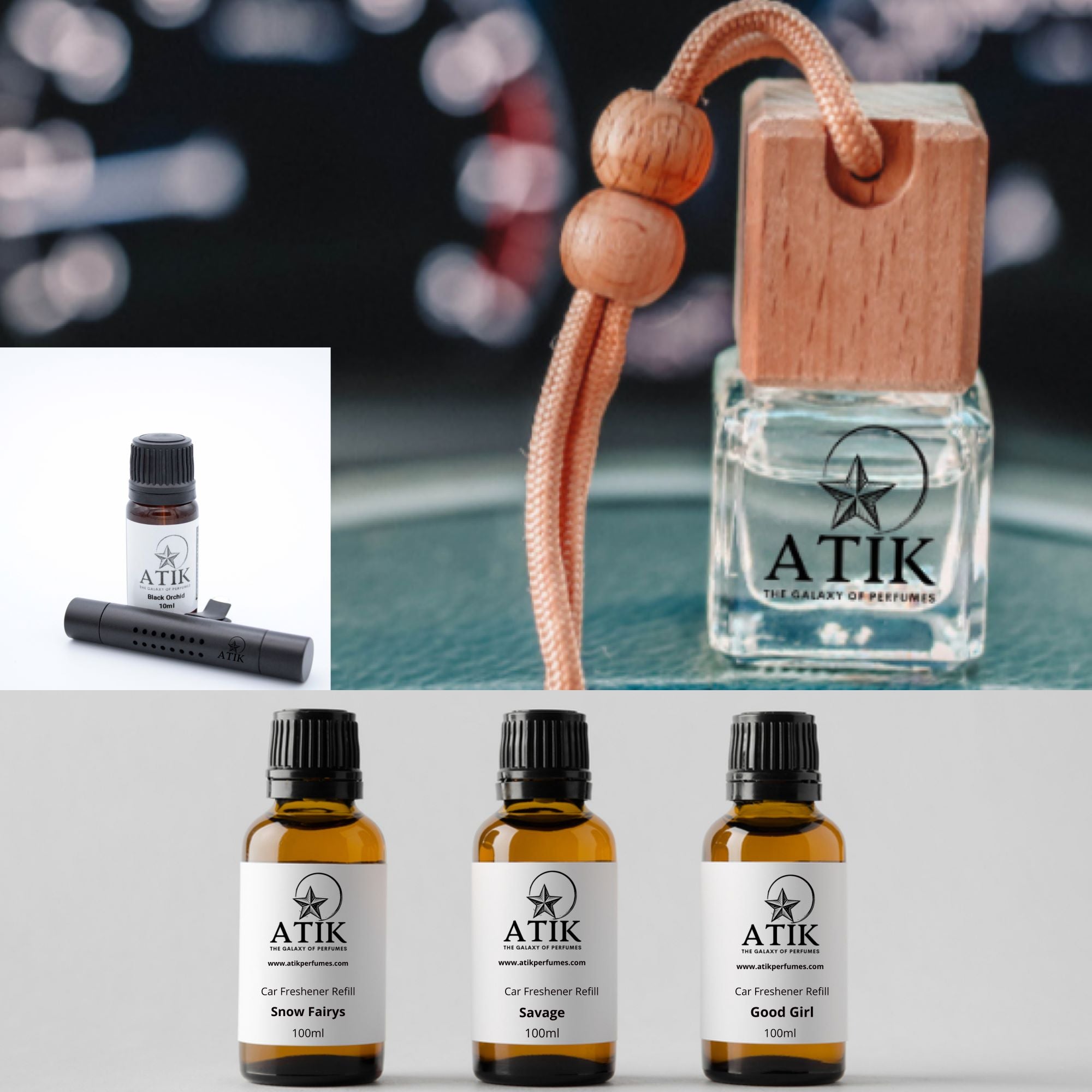 BosX Bottled Car Air Freshener Refill