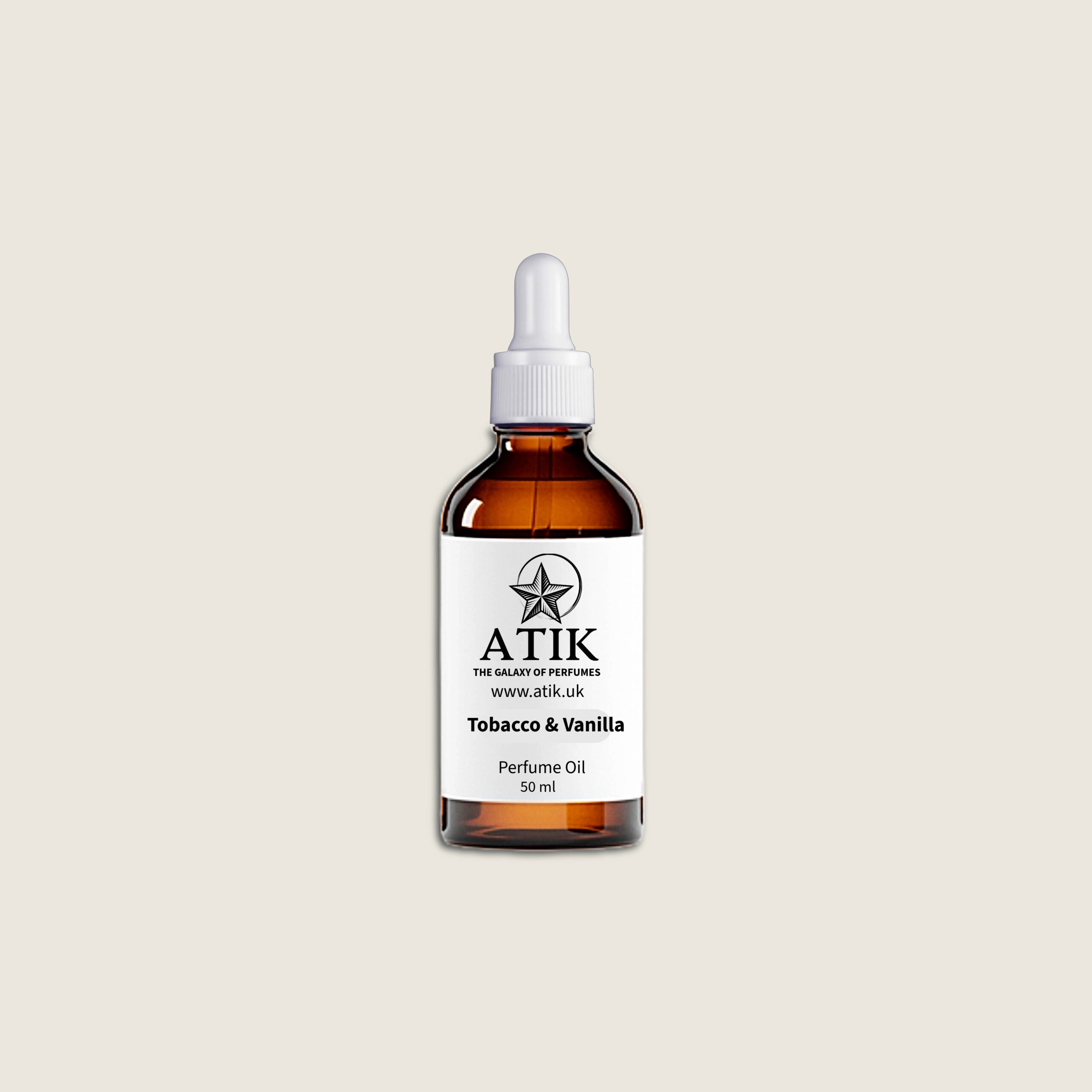 Tobacco & Vanilla Perfume Oil  Warm Spiced Oriental Scent