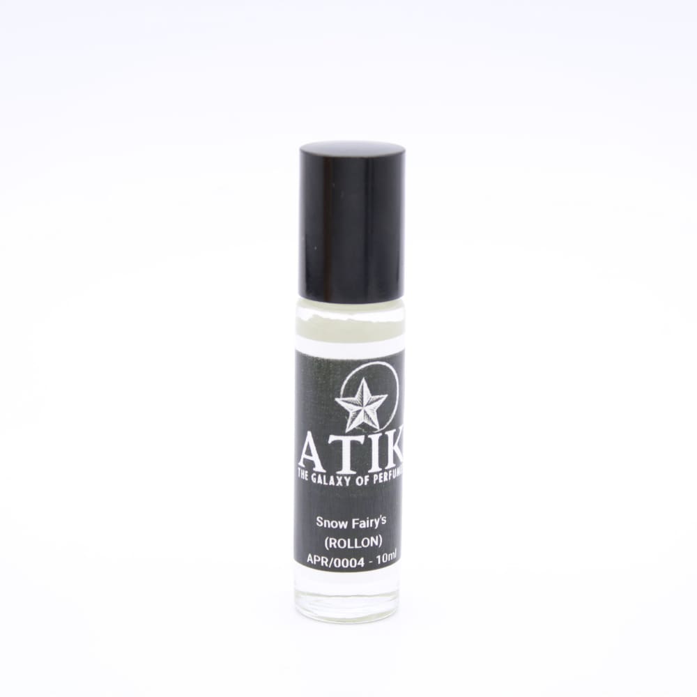 Black Leather Roll-on Perfume - Atik Perfumes