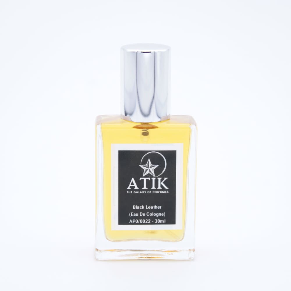 Black Leather Unisex Perfume - Atik Perfumes