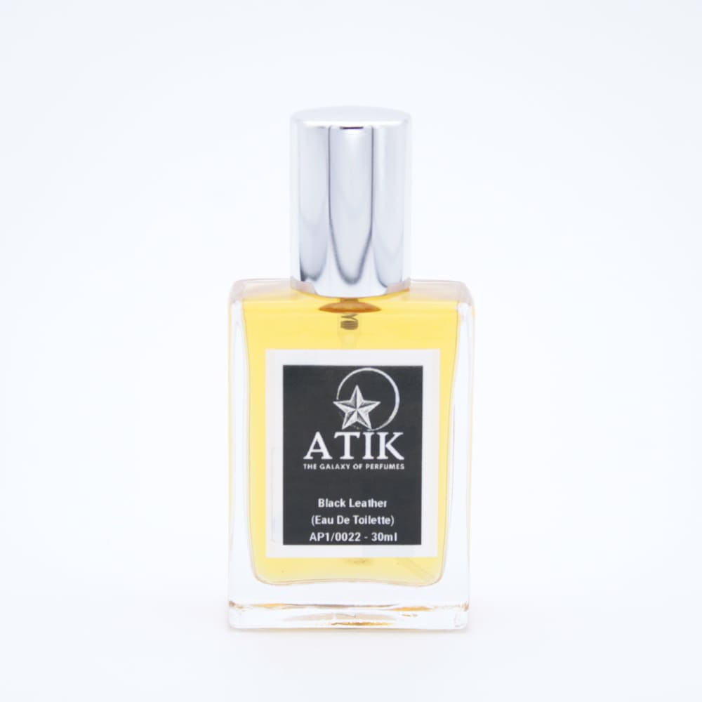 Black Leather Unisex Perfume - Atik Perfumes