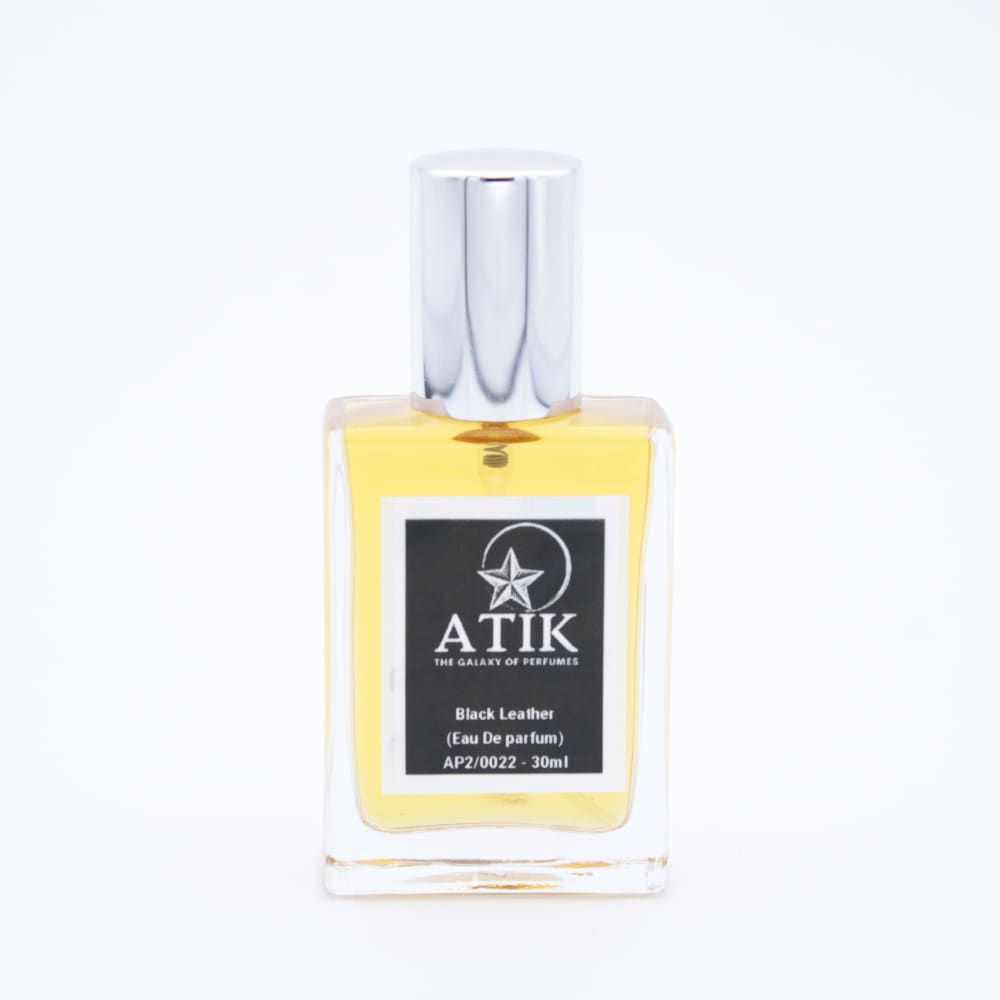 Black Leather Unisex Perfume - Atik Perfumes