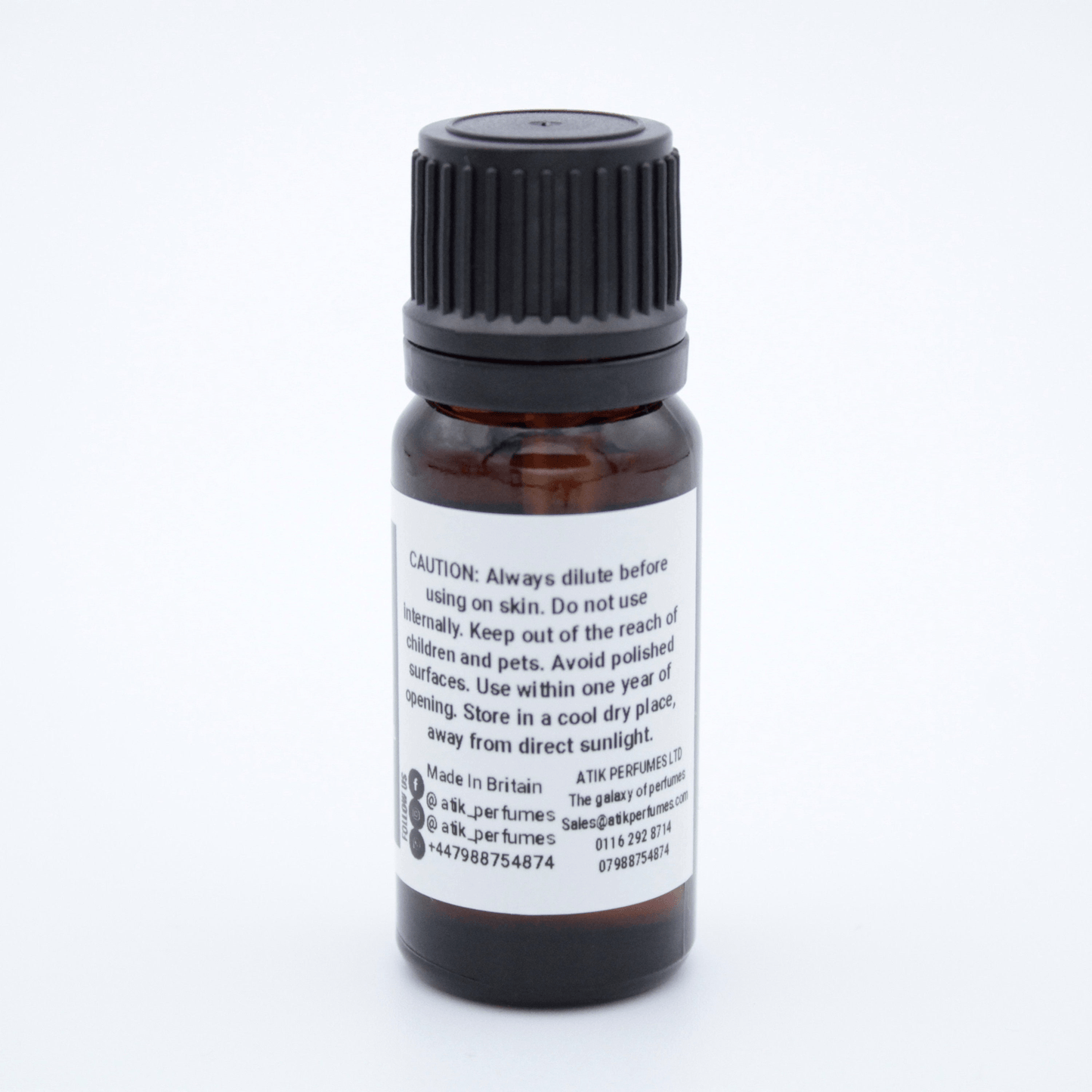 Dark Amber and Ginger Lily Fragrance Oil - Atik Perfumes