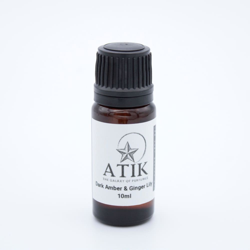 Dark Amber & Ginger Lily Car Air Freshener Refill - Atik Perfumes