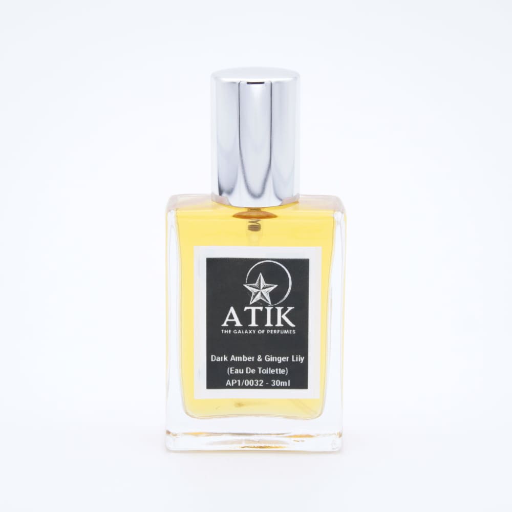 Dark Amber & Ginger Lily Women Perfume - Atik Perfumes